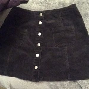 Brandy Melville Button-Up Skirt